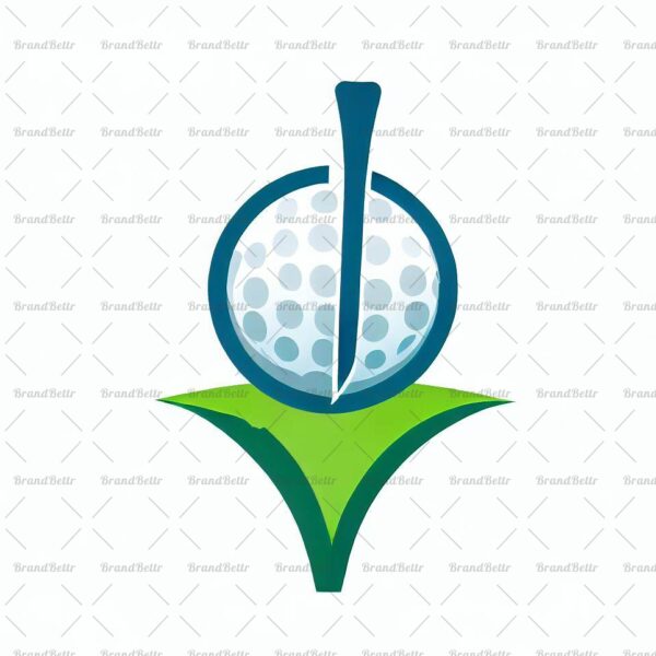 Golftee und Ball